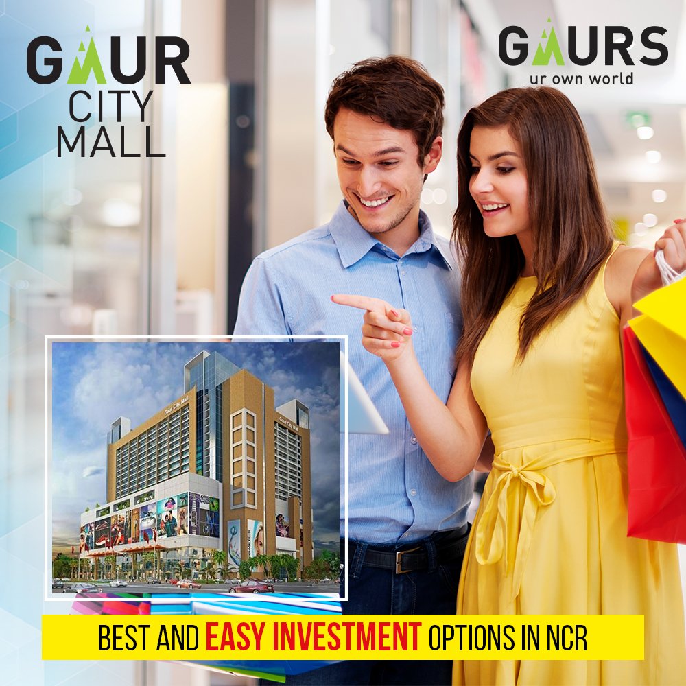 Best and easy investment opportunities at Gaur City Center